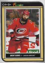 2022-23 O-Pee-Chee OPC Premier Brent Burns #P-61 card