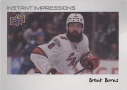 2022-23 Upper Deck Instant Impressions Brent Burns #PZ-29 card