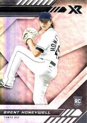 2021 Panini Chronicles XR Brent Honeywell #3 card