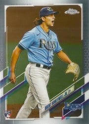 2021 Topps Chrome Update Base Set Brent Honeywell Jr. #USC59 card