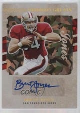 2023 Panini Legacy Gridiron Greats Autographs Brent Jones #GG66 card