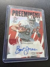 2025 Topps Signature Class Preeminent Ink Brent Jones #PI-BJ card