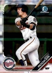 2019 Bowman Chrome Prospects Brent Rooker #BCP-45 card