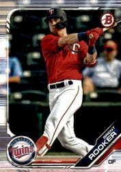 2019 Bowman Draft Base Set Brent Rooker #BD-117 card