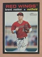 2020 Topps Heritage Minor League Brent Rooker #69 card
