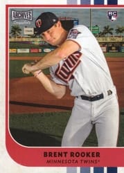 2021 Topps Archives Snapshots Base Set Brent Rooker #31 card