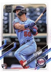 2021 Topps Base Set Brent Rooker #480 card