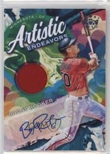 2022 Panini Diamond Kings Artistic Endeavors Material Signatures Brent Rooker #AEMS-BR card