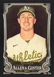 2024 Topps Allen & Ginter X Base Set Brent Rooker #199 card