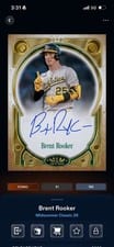 2026 Topps Tier One Top Shelf Signatures Brent Rooker #TSS-BR card