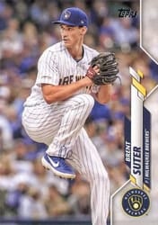 2020 Topps Base Set Brent Suter #477 card