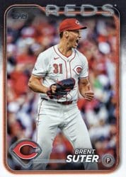 2024 Topps Update Base Set Brent Suter #US78 card