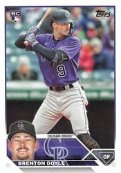 2023 Topps Update Base Set Brenton Doyle #US314 card