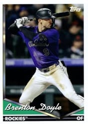 2024 Topps Archives Base Set Brenton Doyle #254 card