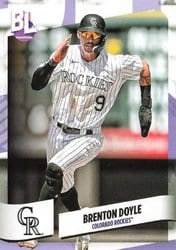 2024 Topps Big League Base Set Brenton Doyle #87 card