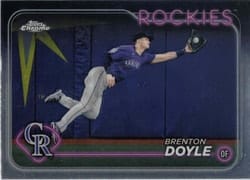 2024 Topps Chrome Base Set Brenton Doyle #139 card