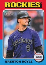 2024 Topps Heritage Base Set Brenton Doyle #643 card