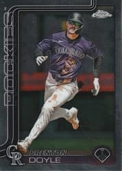 2025 Topps Chrome Base Set Brenton Doyle #118 card