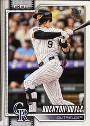 2026 Topps Base Set Brenton Doyle #164 card
