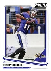 2018 Score Base Set Breshad Perriman #30 card