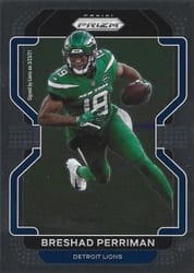 2021 Panini Prizm Base Set Breshad Perriman #146 card