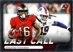 2022 Panini Absolute Last Call Breshad Perriman #LC-2 card