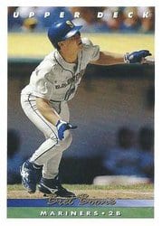 1993 Upper Deck Base Set Bret Boone #65 card