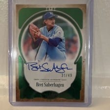 2026 Topps Tier One Prime Performers Autographs Bret Saberhagen #PPA-BS card