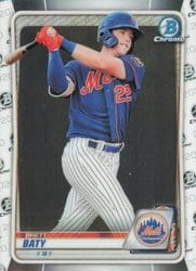 2020 Bowman Chrome Prospects Brett Baty #BCP-247 card