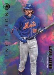 2021 Bowman Inception Base Set Brett Baty #70 card