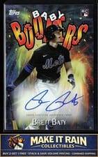 2023 Topps Archives 1998 Baby Boomers Autographs Brett Baty #98BB-BB card