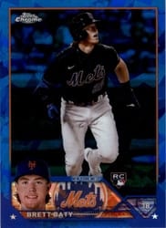 2023 Topps Chrome Sapphire Edition Base Set Brett Baty #89 card