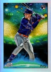 2023 Topps Cosmic Chrome Stars in the Night Brett Baty #STN-22 card