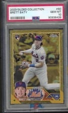 2023 Topps Gilded Collection Base Set Brett Baty #80 card