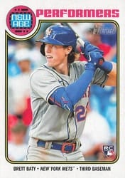 2023 Topps Heritage New Age Performers Brett Baty #NA-12 card