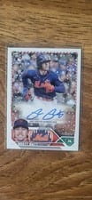 2023 Topps Holiday Autographs Brett Baty #HAC-BB card