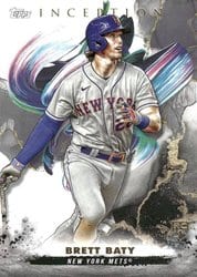 2023 Topps Inception Base Set Brett Baty #13 card
