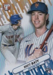 2023 Topps Pristine Fresh Faces Brett Baty #FF-13 card