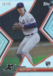 2023 Topps Xpectations Base Set Brett Baty #27 card