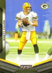 2019 Panini Playoff Base Set Brett Favre #131 card