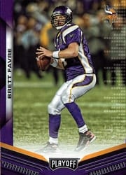 2019 Panini Playoff Base Set Brett Favre #145 card