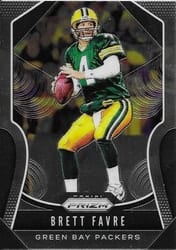 2019 Panini Prizm Base Set Brett Favre #123 card