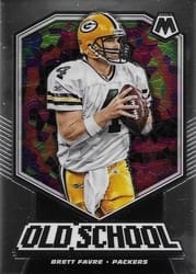 2020 Panini Mosaic Old School Brett Favre #OS15 card