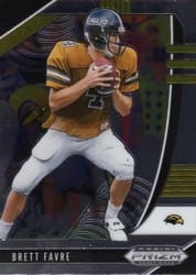 2020 Panini Prizm Draft Picks Base Set Brett Favre #12 card
