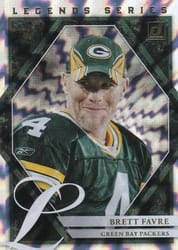 2021 Donruss The Legends Series Brett Favre #LS9 card