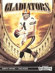 2021 Panini Contenders Gladiators Brett Favre #GLD-BFA card