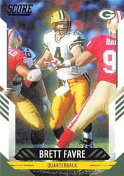 2021 Score Base Set Brett Favre #143 card