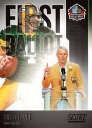 2022 Score First Ballot Brett Favre #FB-BF card