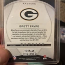 2024 Panini Totally Certified Base Set Brett Favre #184 card