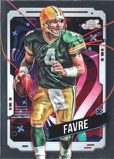 2024 Topps Chrome Cosmic Base Set Brett Favre #33 card